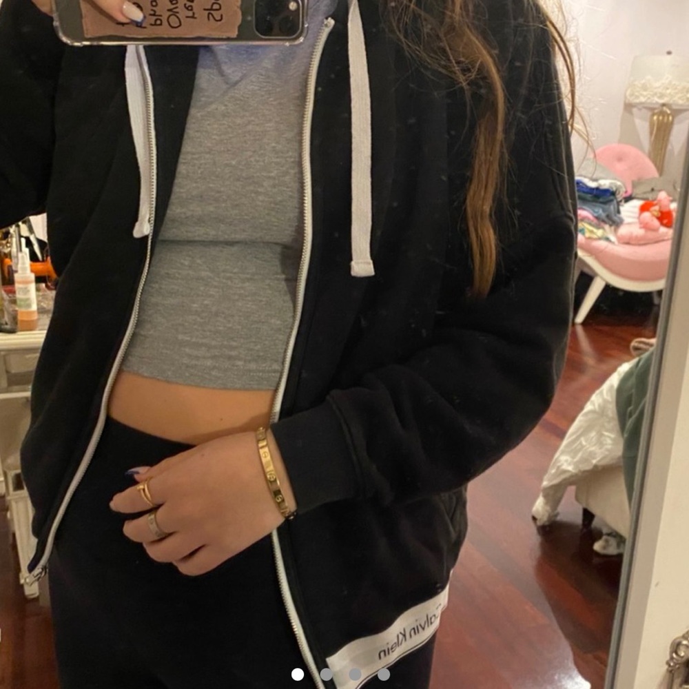Calvin Klein zip ups sweater